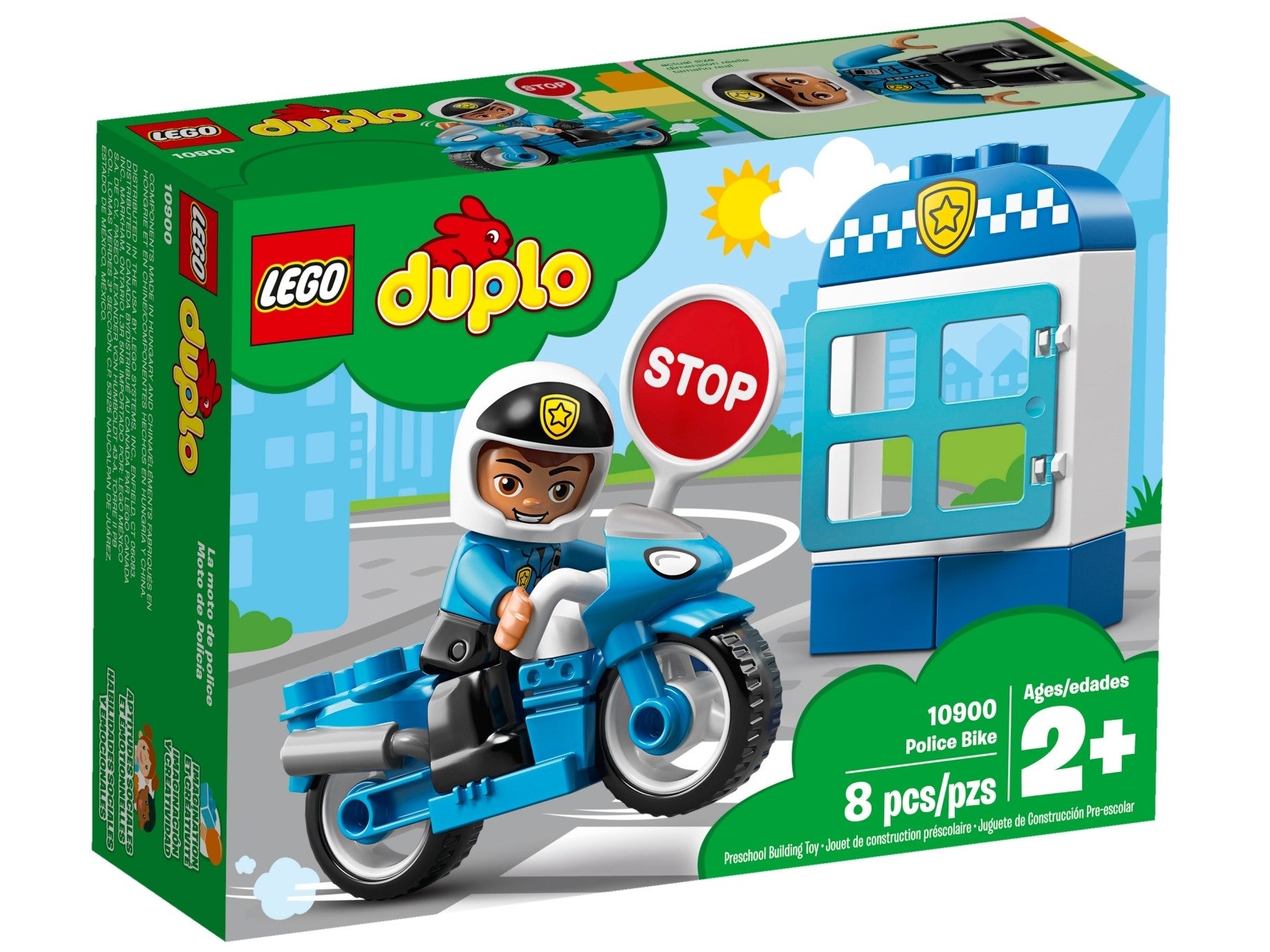 LEGO DUPLO 10900 Police Bike Kids Set